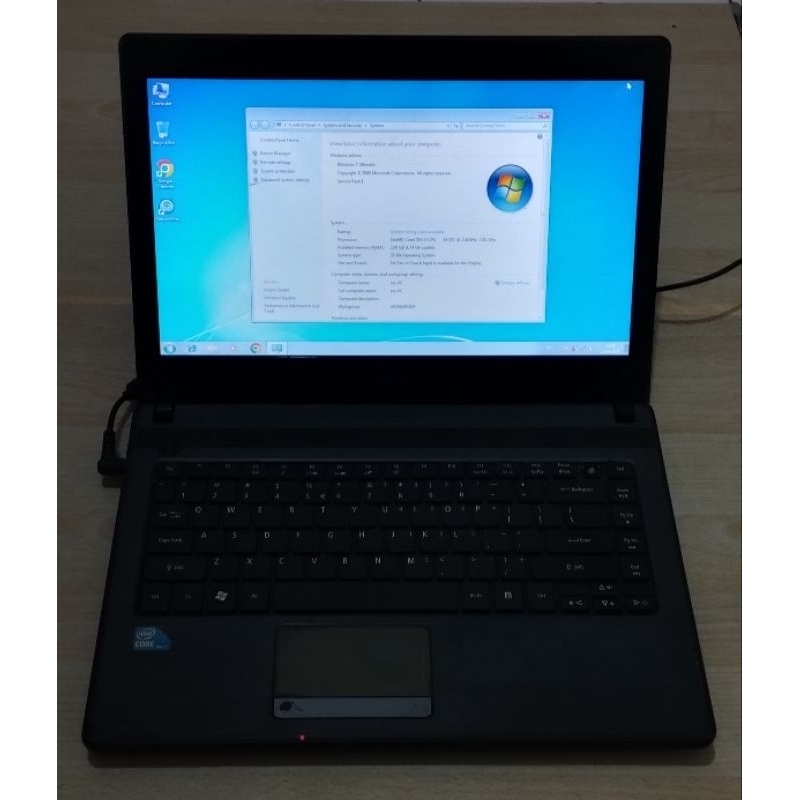 Laptop Acer Aspire 4739 Intel Core I3 DDR3