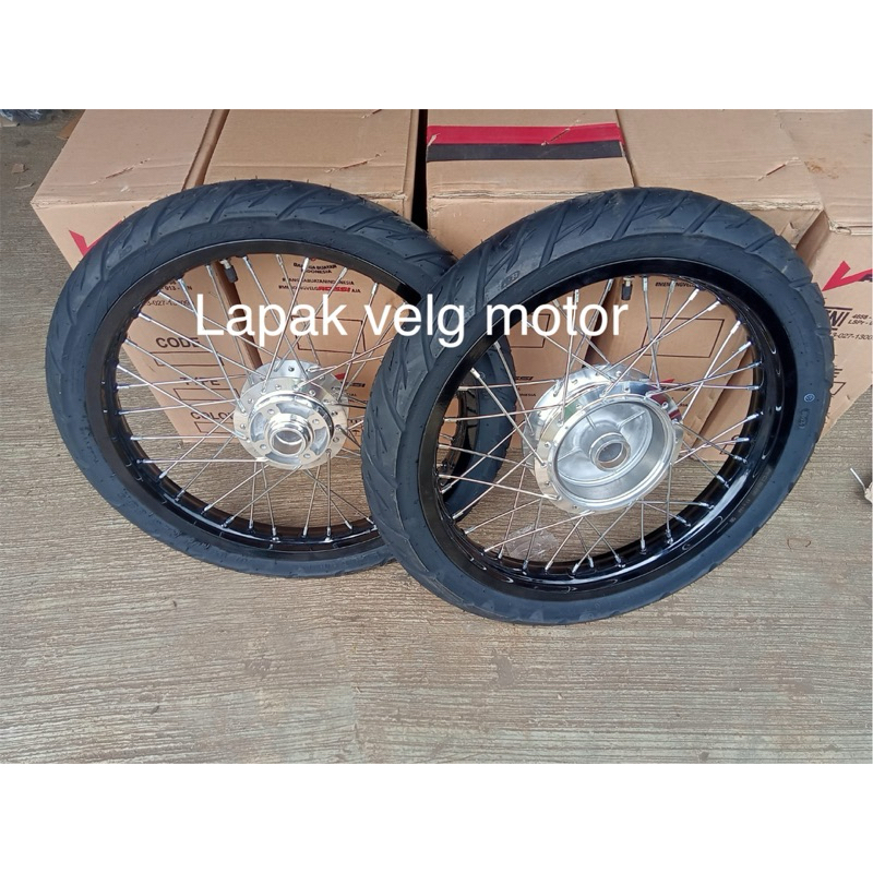 velg rx King ring 17 hitam glosy plus ban