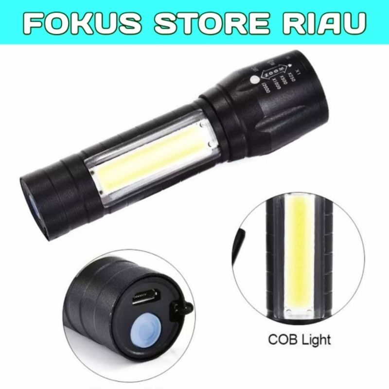 Lampu Senter Mini SWAT COB Mini Senter SWAT
