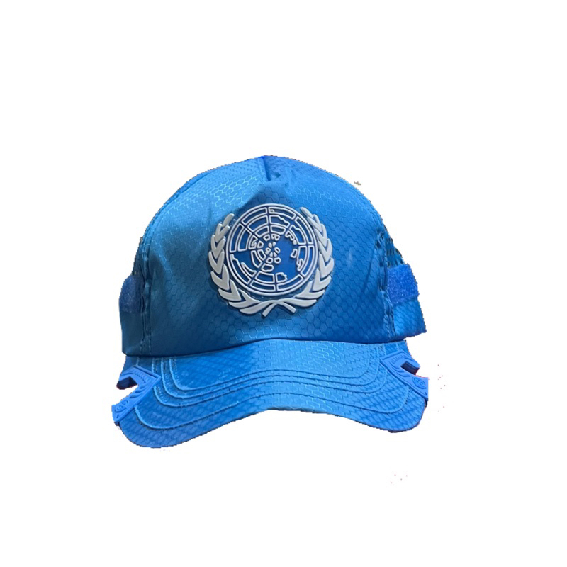 Topi UN Libanon Warna Biru Model Coak