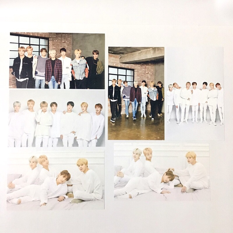 BTS x Mediheal Official Unit / Group Official Postcard Photoset Fullset OT7