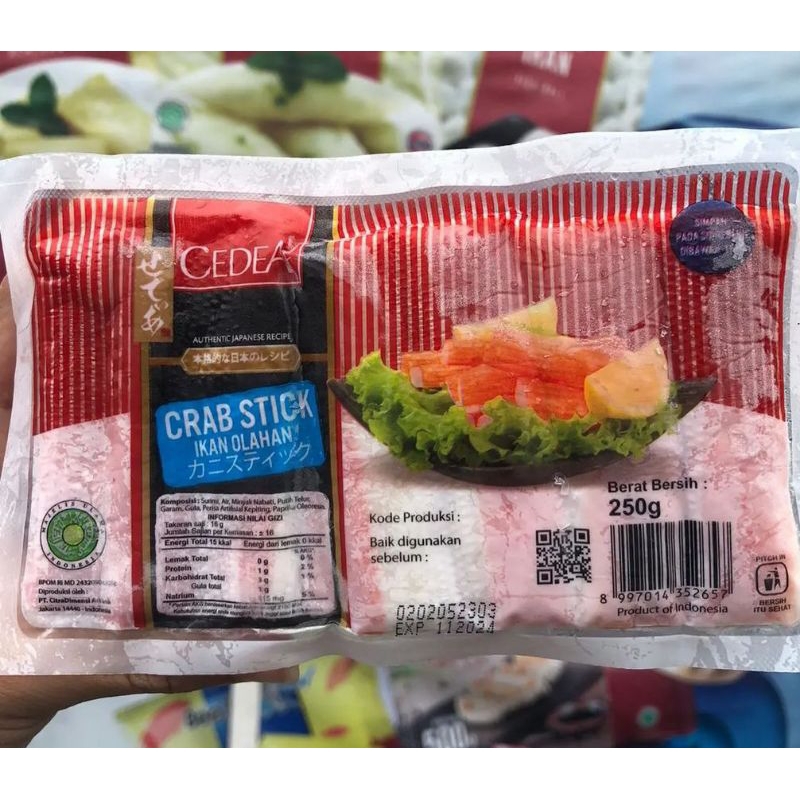 

cedea crabstick 250g