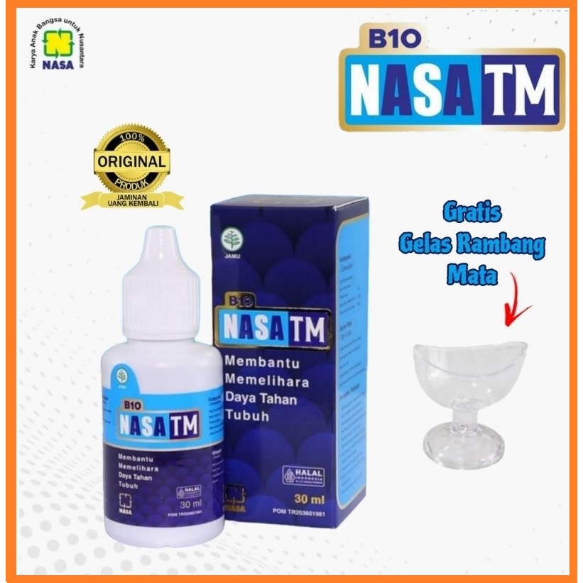 NASATM Asli Original Ori 100% NASA Stockist nasa tm Gratis gelas rambang mata - Bio NASATM Nasa Trac