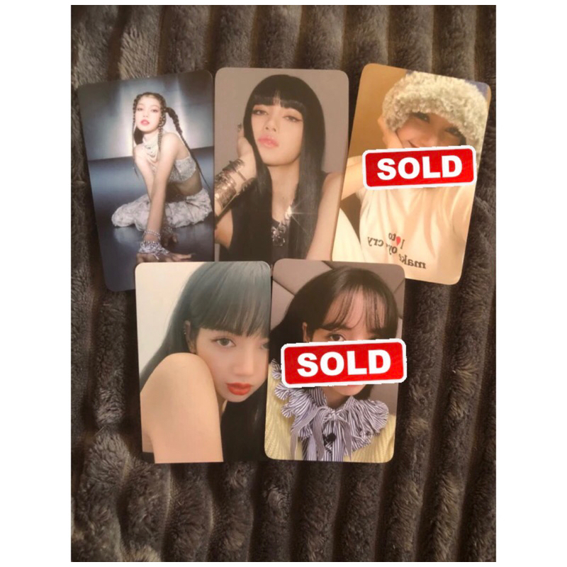 OFFICIAL PHOTOCARD LISA BLACKPINK THE ALBUM LALISA KTOWN PHOTOBOOK 0327