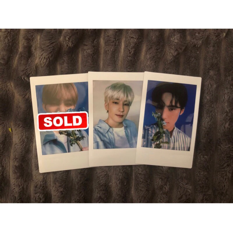 OFFICIAL CHEKI HANABI SEVENTEEN SCOUPS WONWOO MINGYU BUNGA