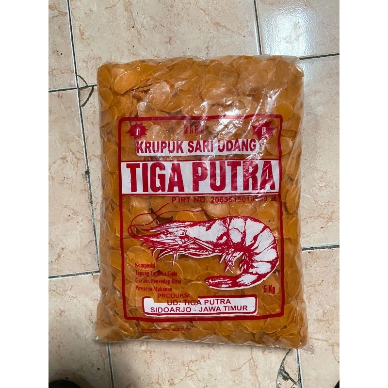 

krupuk udang tiga putra 5kg