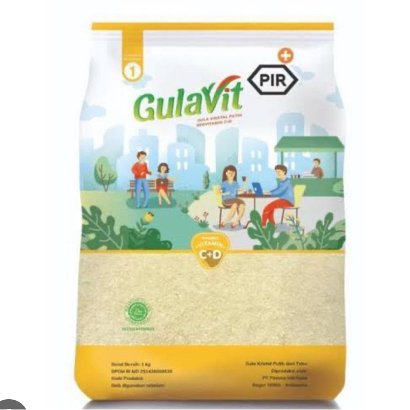 

gula pasir gulavit kemasan 1 kg