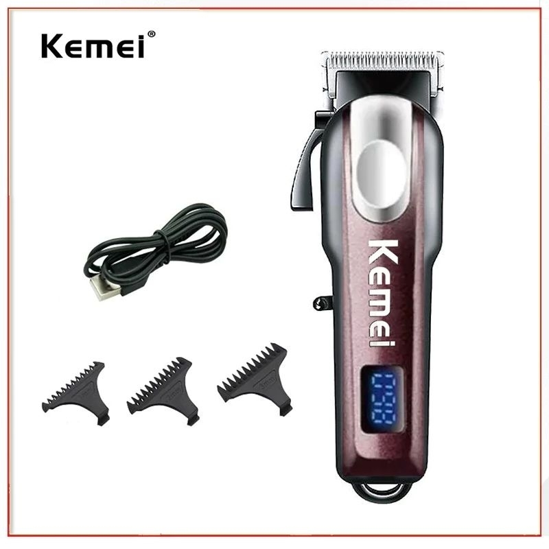 Mesin Cukur Potong Rambut Kemei KM 2622 Hair Clipper Trimmer Electric air Clipper  mesin Cukur Rambu