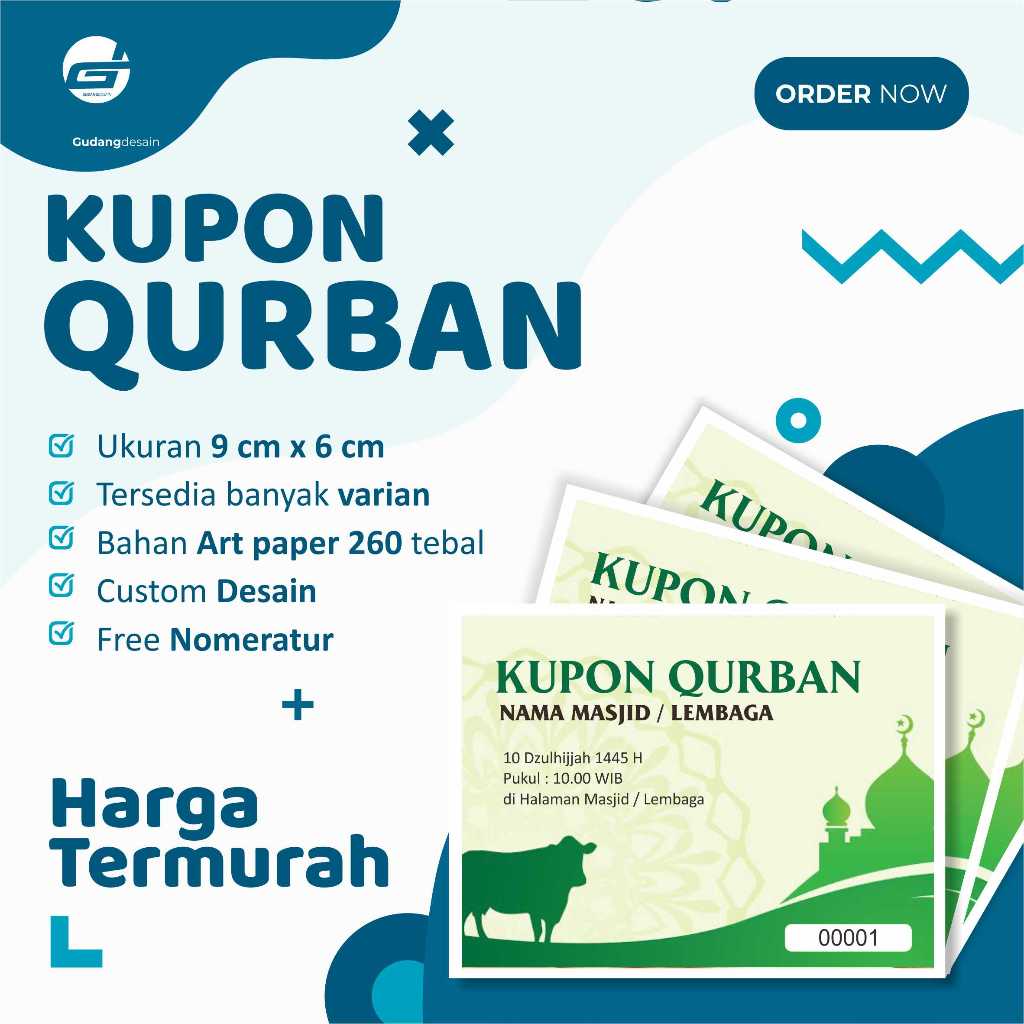 

Kupon Qurban / Kupon Idul Adha / Kupon Hari Raya Idul Adha