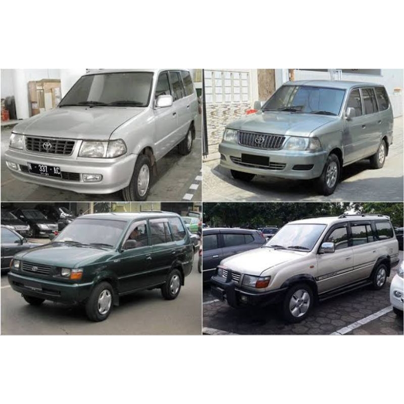 Karpet Mobil Mie Bihun Kijang Kapsul LGX SGX LX SX Krista 4 baris (Full Bagasi)