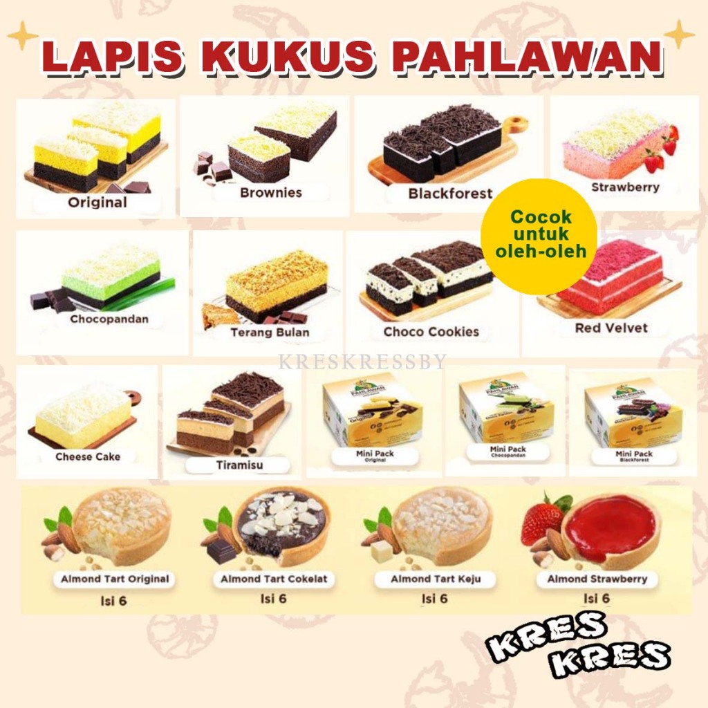 LAPIS KUKUS PAHLAWAN KHAS SURABAYA