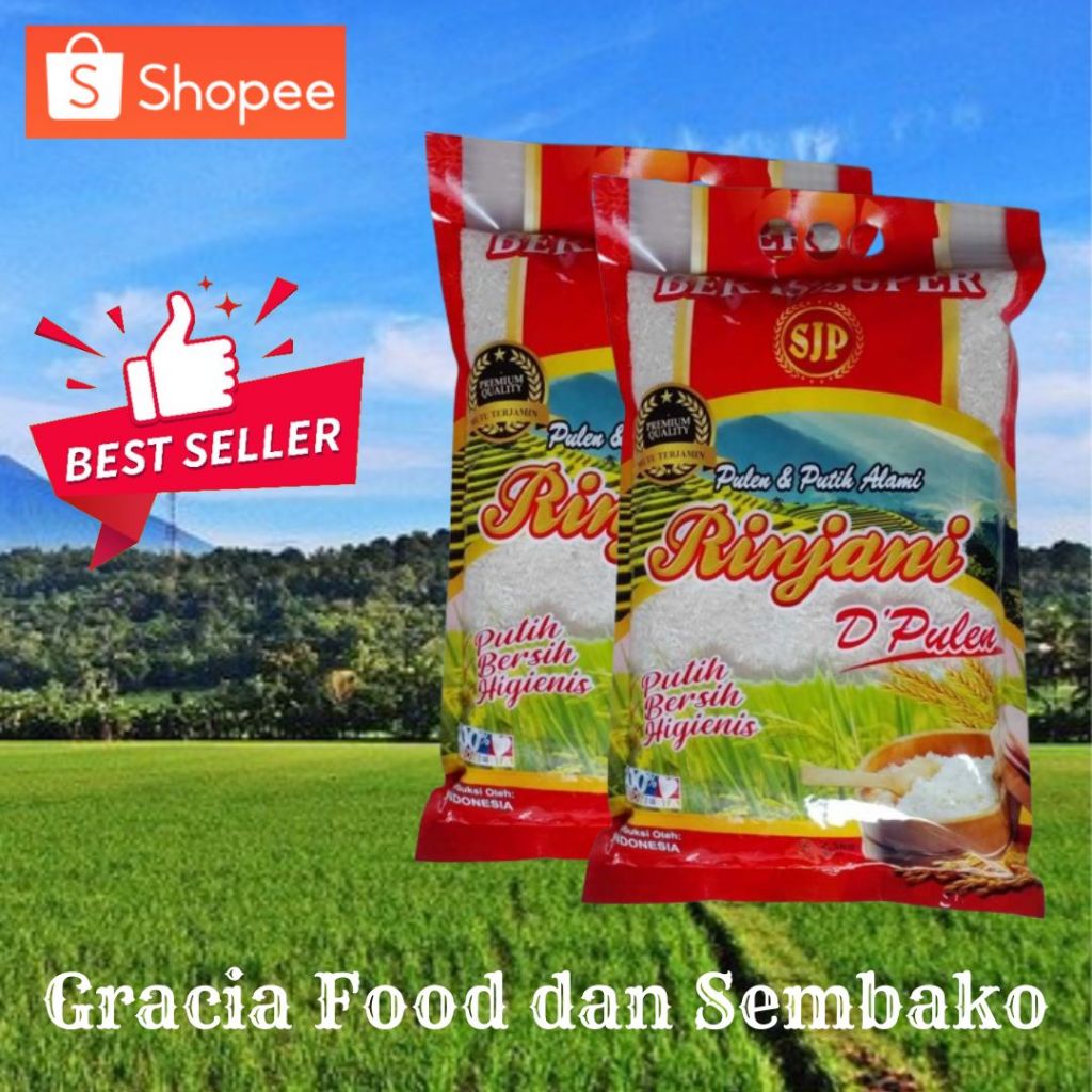 

Beras Rinjani D'pulen 5 kg