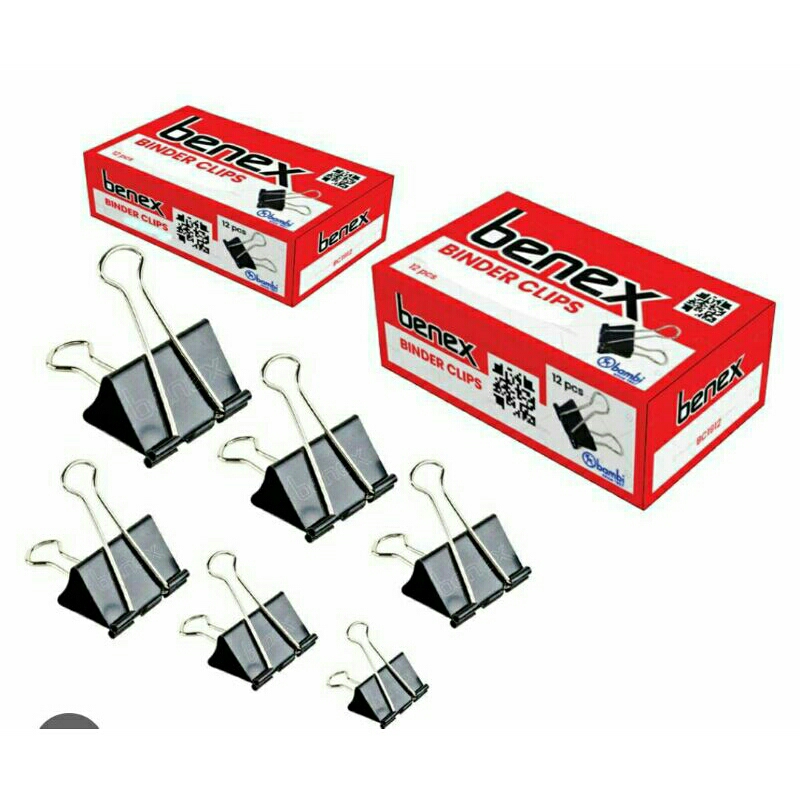 

BINDER CLIP 200 BENEX PER PAK (12PCS)