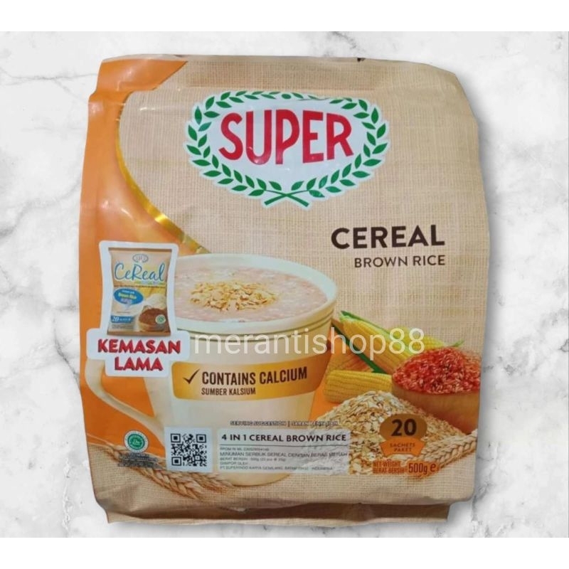 

Super Cereal Brown Rice / instant Cereal 600gram
