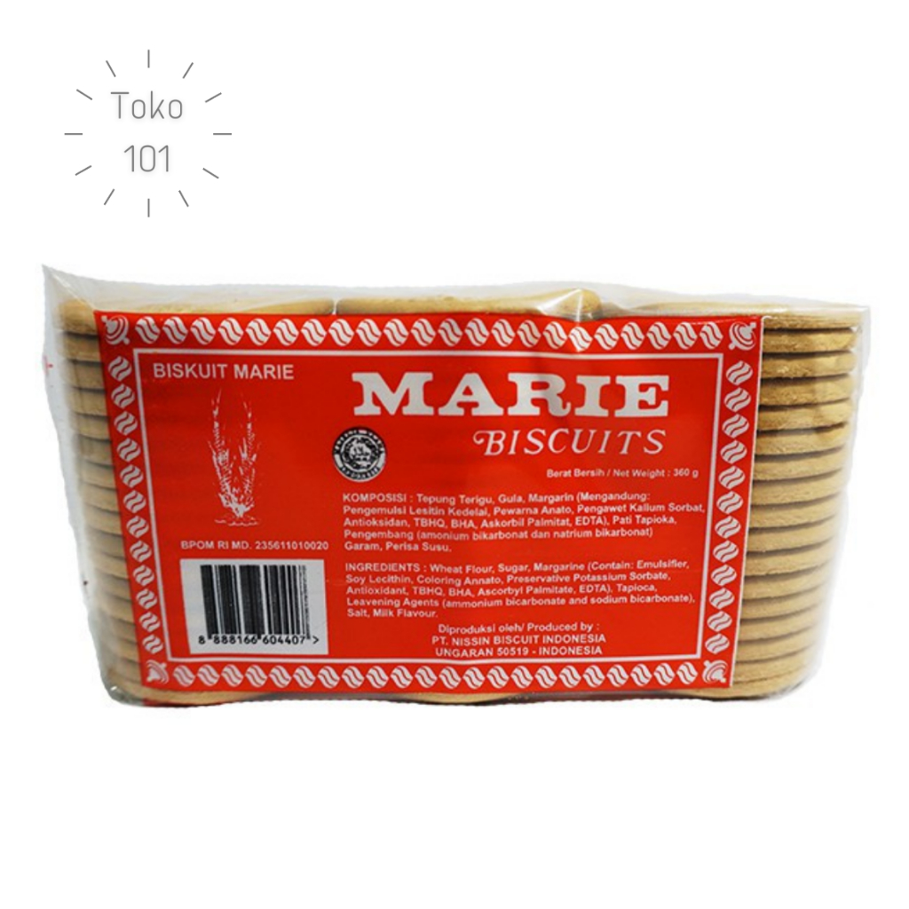 

Biskuit Raja Marie Nissin Biscuits 360gr