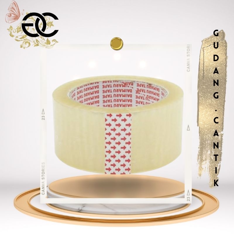 

lakban bening 90y/ lakban 45mmx90y / lakban 45x90yard