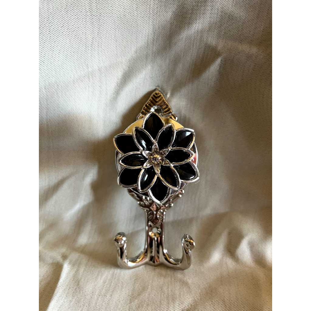 Hook Gorden/Kait Gorden Bunga Teratai Hitam