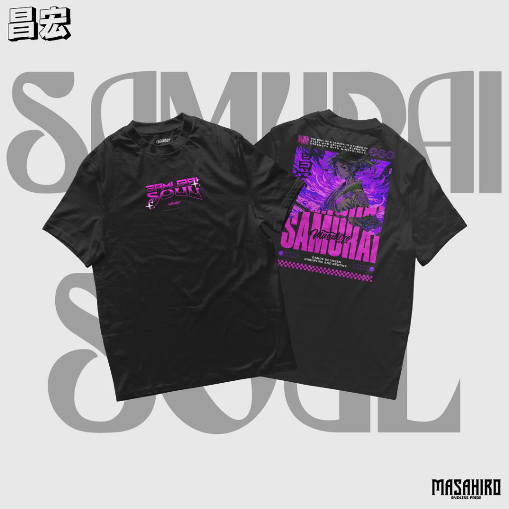 MASAHIRO CLOTH | KAOS / TSHIRT SAMURAI SOUL