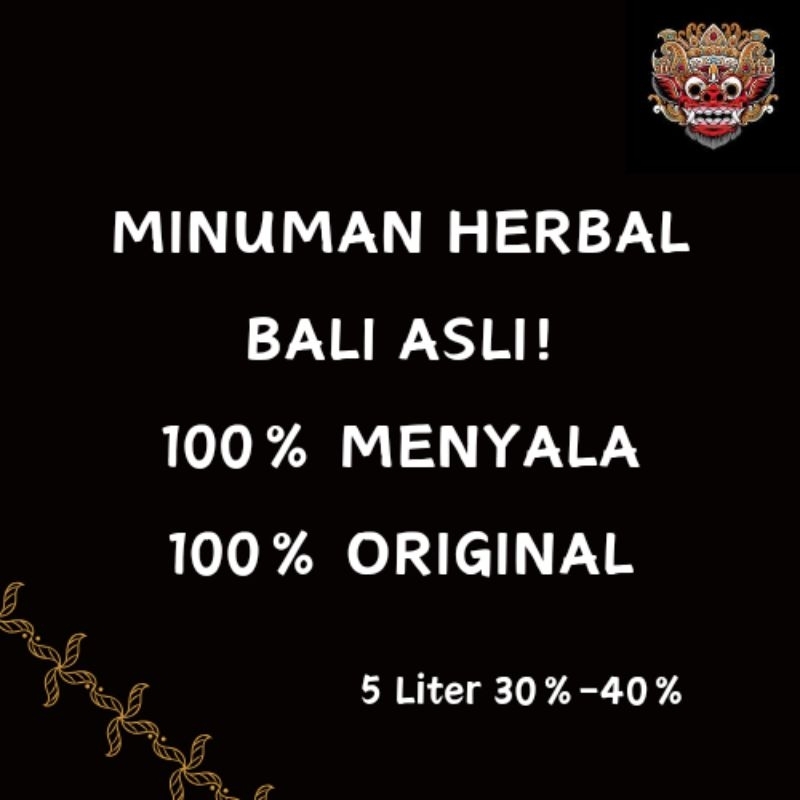 

[ TERMURAH ] Jamu Herbal Bali Jirigern 5 Liter