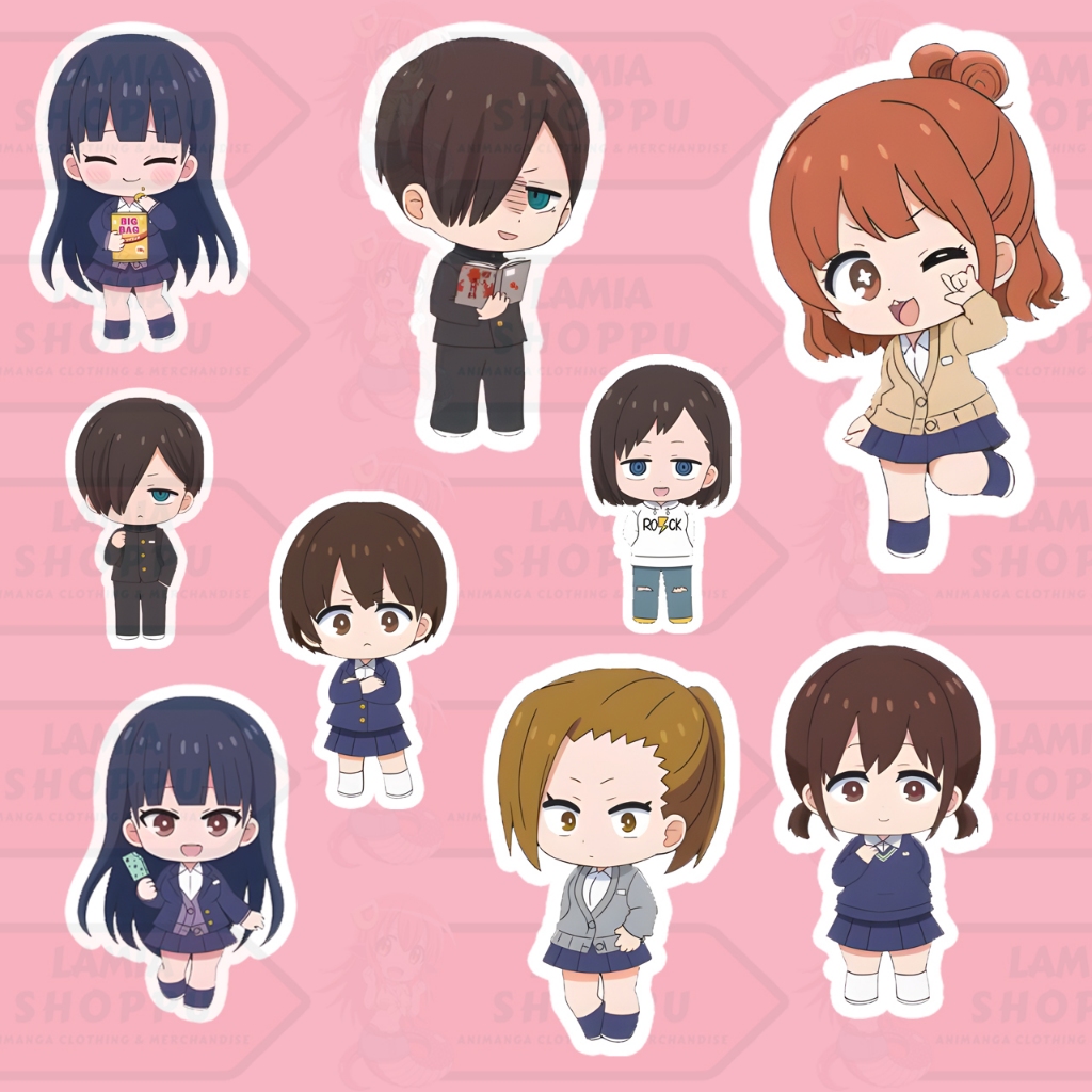 

Sticker Boku no Kokoro Yabai Yatsu | Sticker Yamada Anna Bokuyaba Chibi | Sticker Ichikawa Ichikiwir Bokuyaba