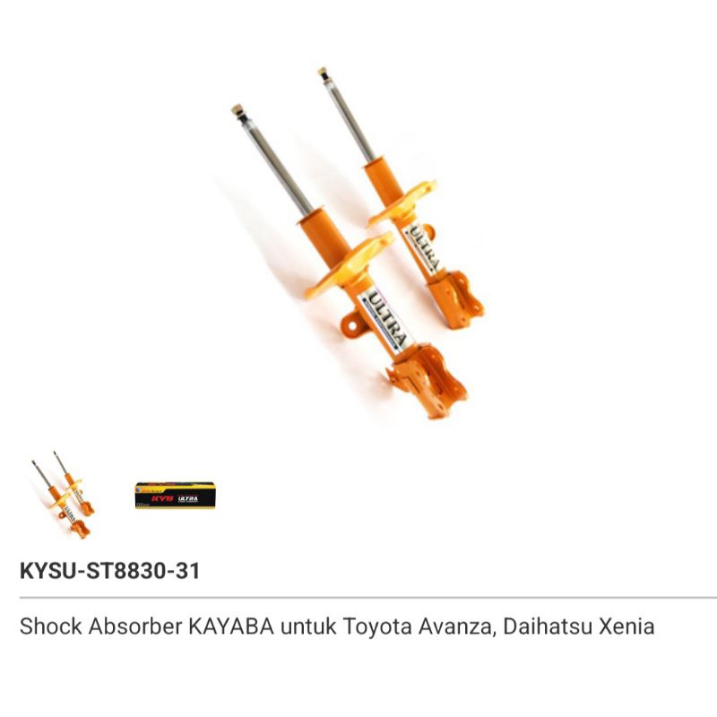 KYB ULTRA Shock depan mobil avanza 1.3 KYSU-ST8830-31