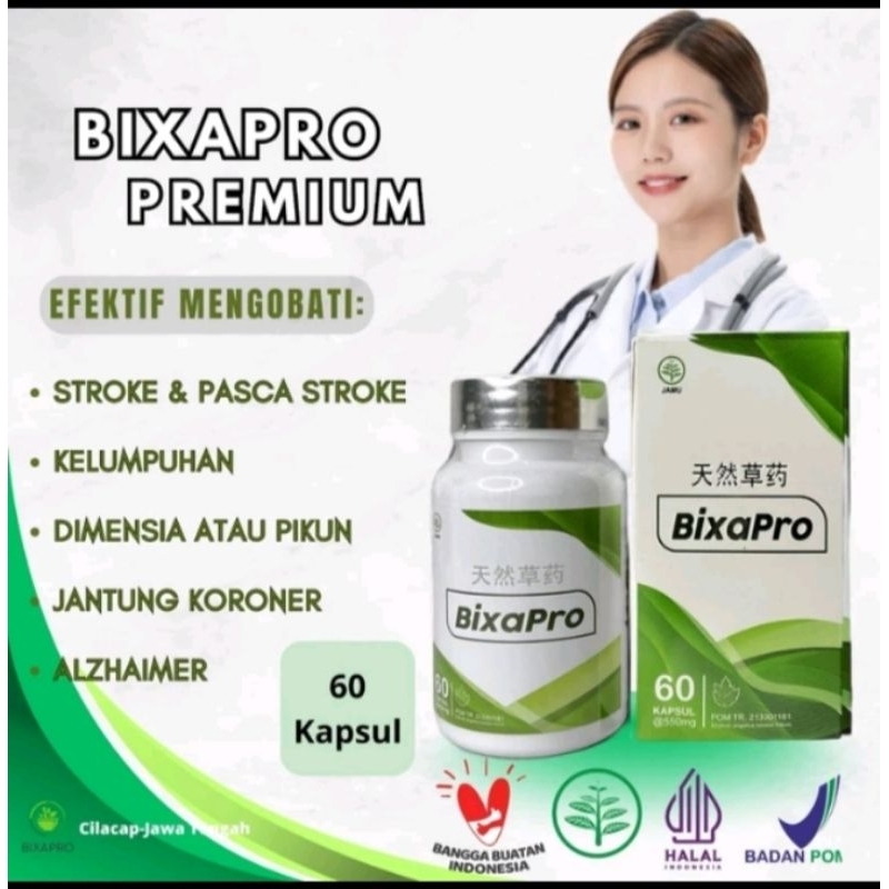 BIXAPRO OBAT STROKE HERBAL PREMIUM TERSTANDAR EROPA BIXAPRO OBAT DARAH TINGGI ASLI ORIGINAL