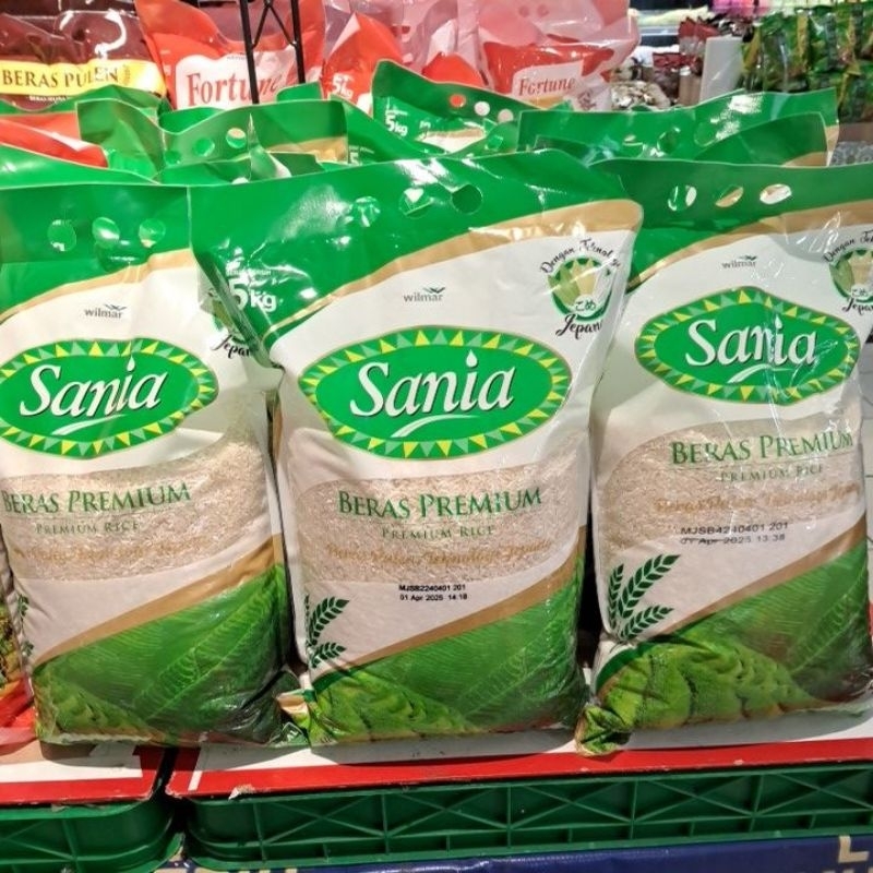 

Beras premium SANIA kemasan 5kg