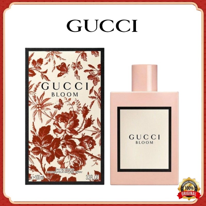 [100% Original]GUCCI Bloom Woman Eau De Parfum 100ML GUCI Wanita parfum EDP 100ML