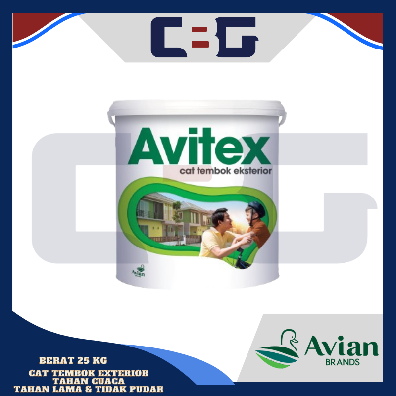 CAT AVITEX EXTERIOR 25 KG SUPER WHITE