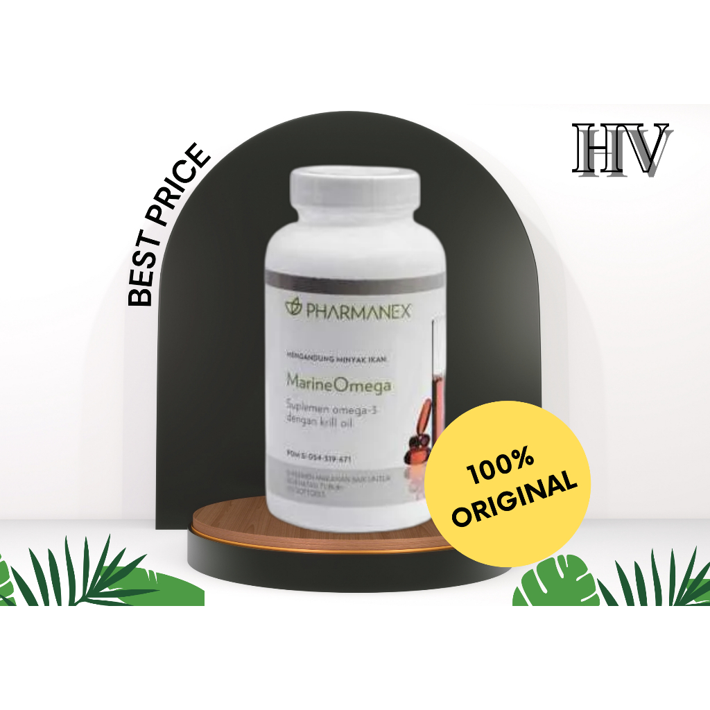 PROMO MURAH !!! Pharmanex Marine Omega Minyak Ikan Isi 120 NS