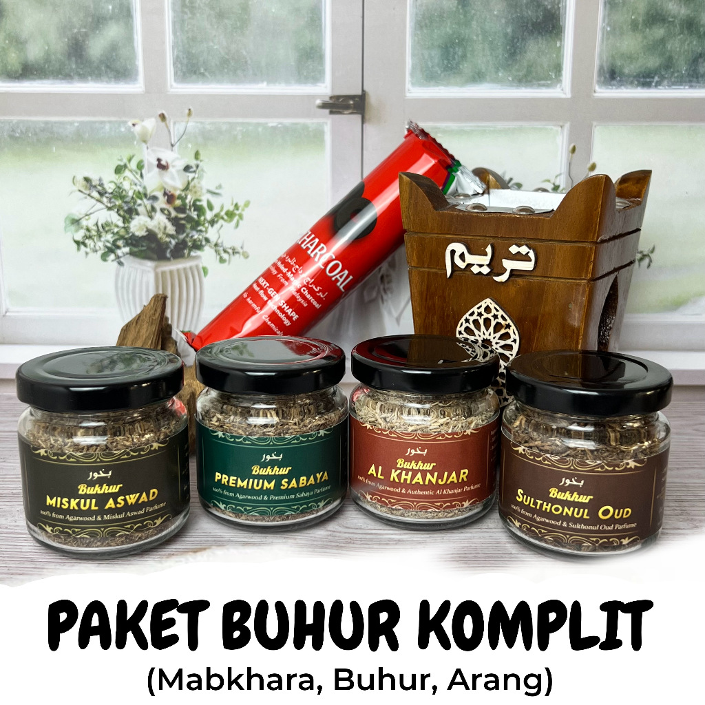 Paket Lengkap Exclusive Buhur Gaharu Bundling Bukhur Gaharu Super Lengkap