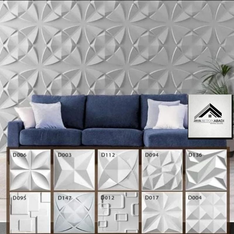 WALL PANEL 3D BETON, PULL Beton asli
