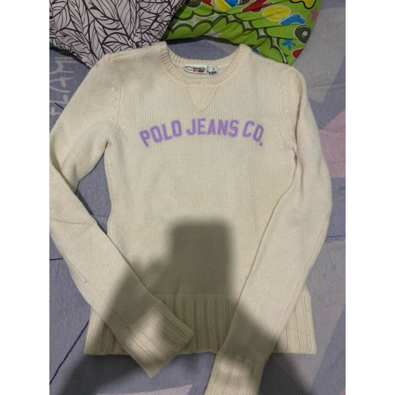 Ralph lauren Polo jeans Companny sweater knit rajut womens