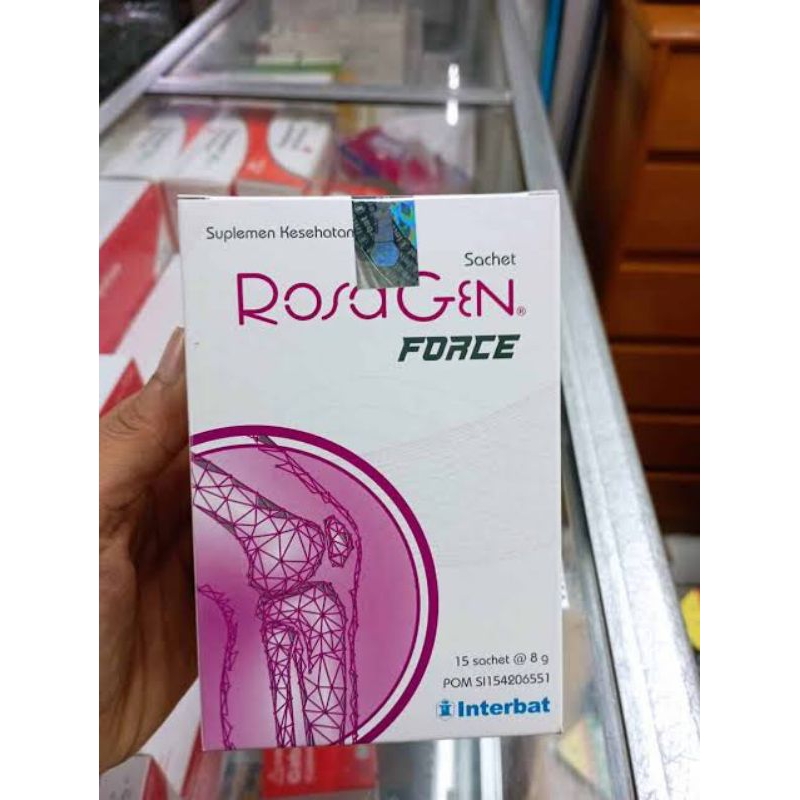 ROSAGEN Original 100 % vitamin tulang box 15 sachet