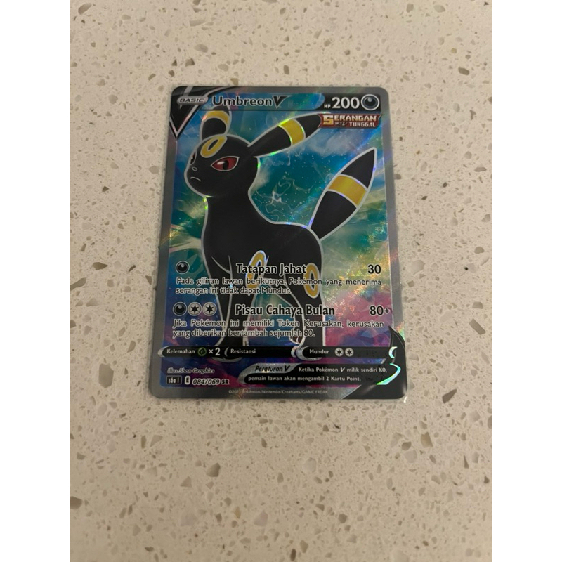 Umbreon V SR Pokemon Tcg Indonesia