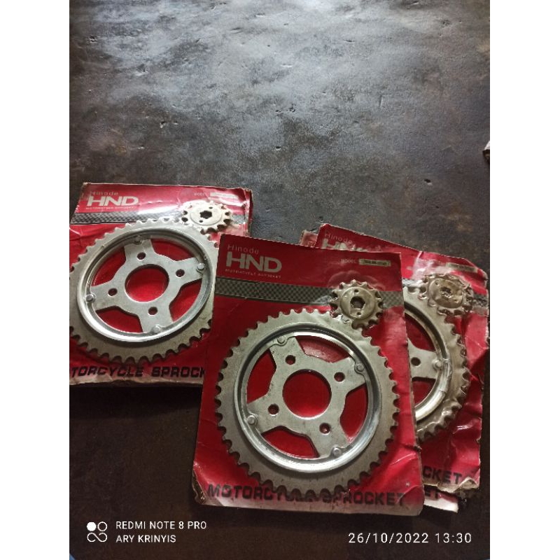 GIR SET TIGER DEPAN BELAKANG UKURAN 520