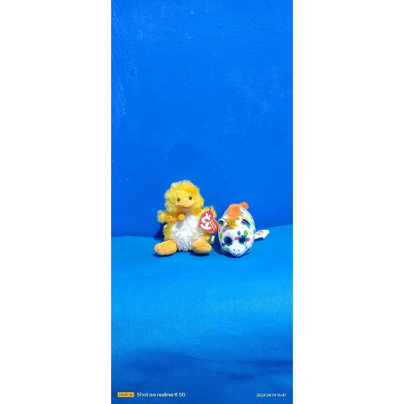 Boneka Kecil Unicorn & Bebek TY
