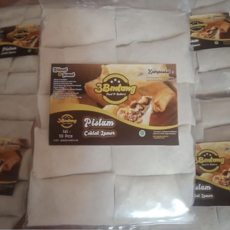 

Piscok Lumer 3 Bintang Rasa Coklat