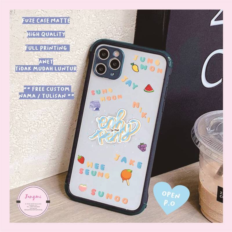 Casing Enhypen - Members Name | Casing HP Enhypen | Phone Case ENHYPEN | Casing Enhypen | Casing K-P