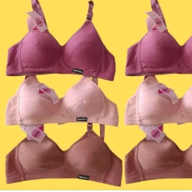 Bra Wanita Tanpa Kawat Bh Sport Bra BH Wanita Remaja Dewasa Ukuran No 36 / 38 ATAU 40 / 42 Cup Busa