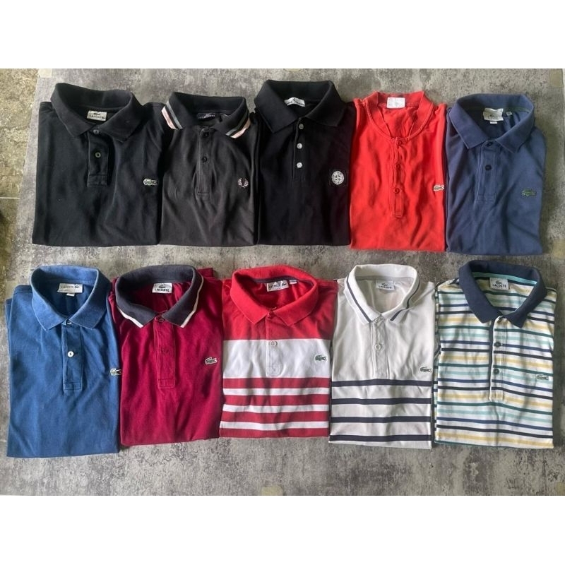 POLO TSHIRT LACOSTE STONE ISLAND LIMITED | SECOND ORIGINAL BRANDED