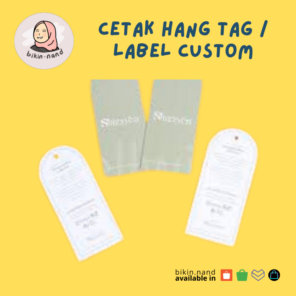 

Cetak Hang Tag Kaos - Label Kaos - Label Merek - Custom Label (CUSTOM DESIGN)