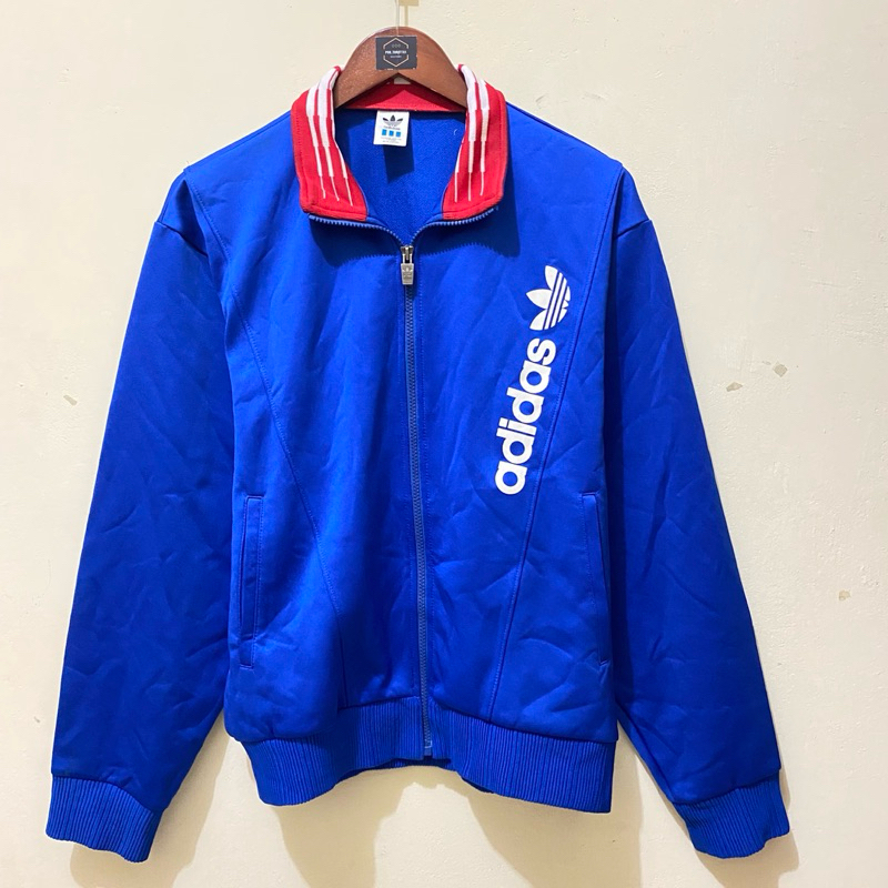 Blue Jacket Tracktop ADIDAS Trefoil