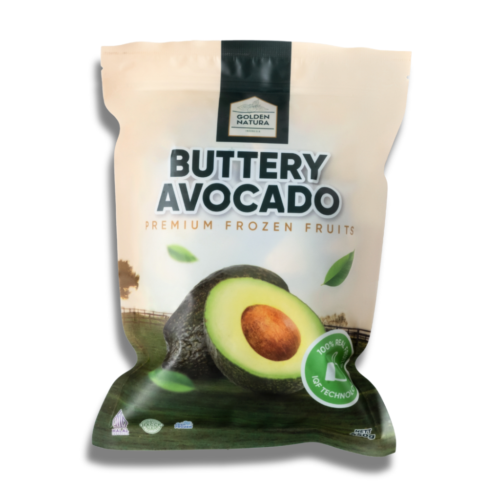 

Golden Natura Indonesia - Buttery Avocado | Premium Frozen Fruits