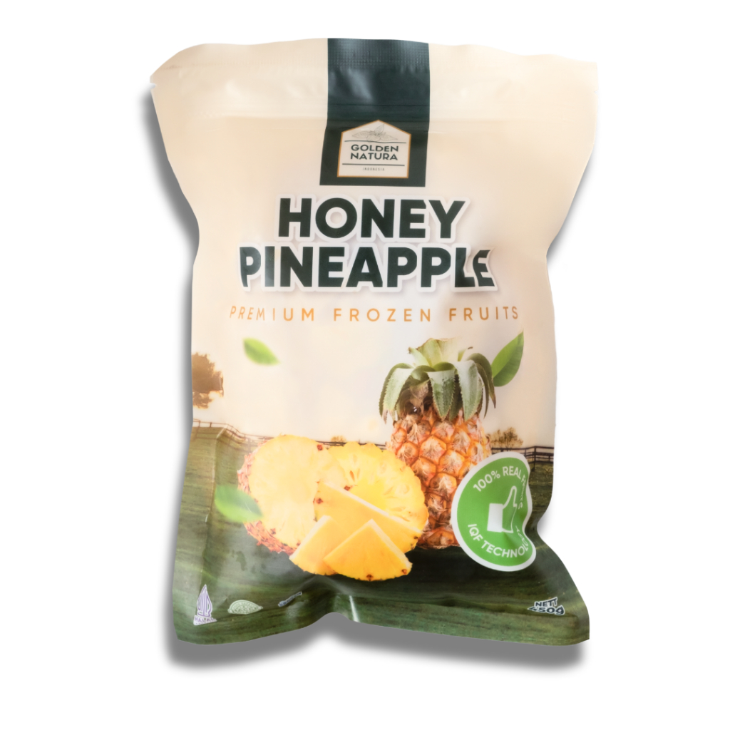 

Golden Natura Indonesia - Honey Pineapple | Premium Frozen Fruits
