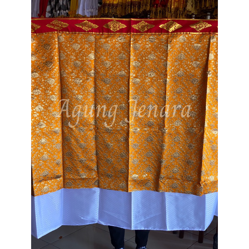 WASTRA PELINGGIH BALI| Kain INDIA - OSCAR | SABUK MERAH