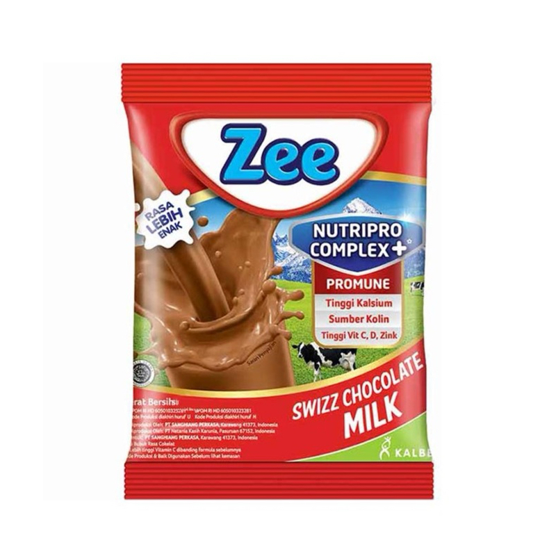 

Zee Nutripro Complex Susu Bubuk Swizz Chocolate sachet 10x38gr