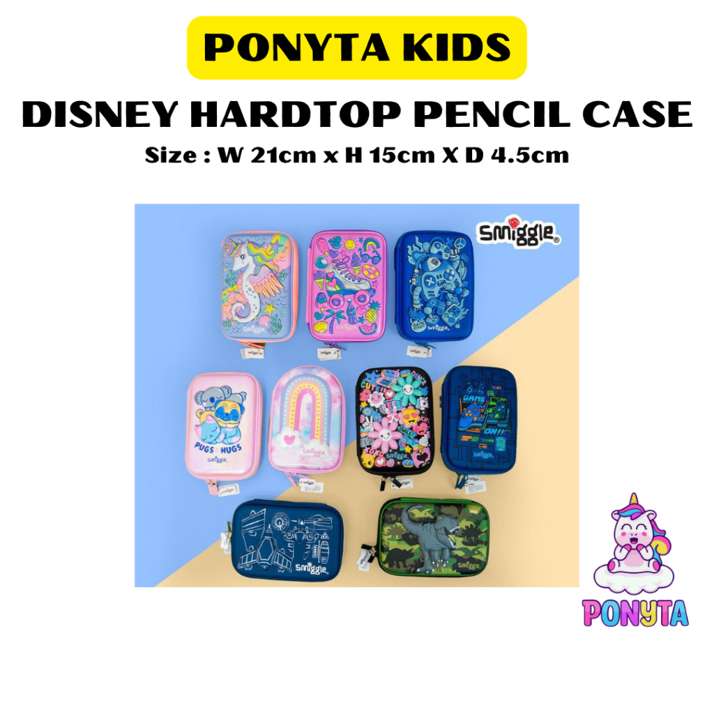 

Smiggle Hardtop Pencil Case [PONYTA KIDS]