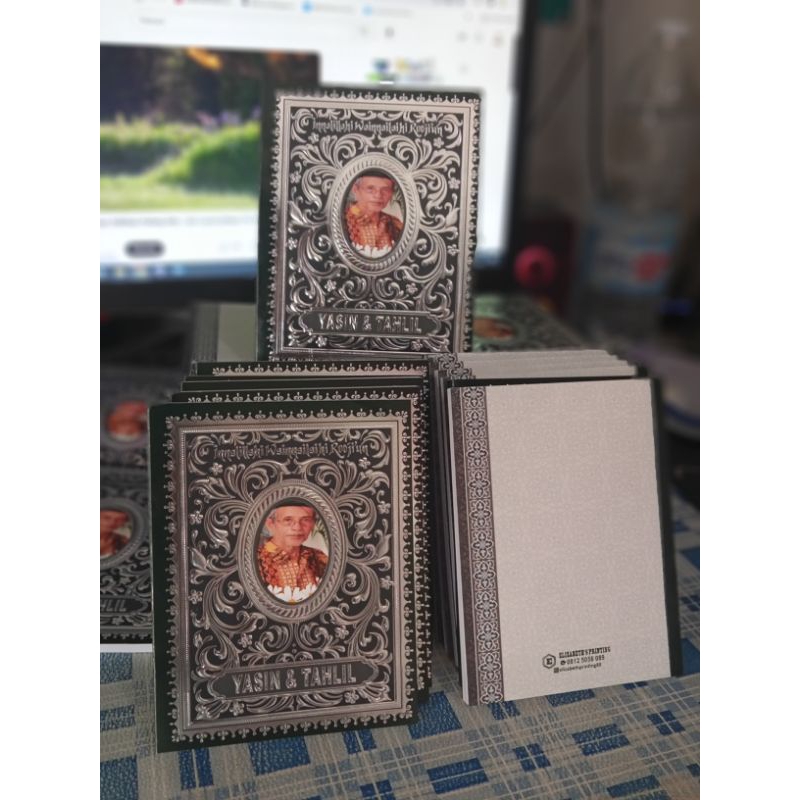 Yasin Custom 144 Halaman untuk 40 hari isi 50pcs