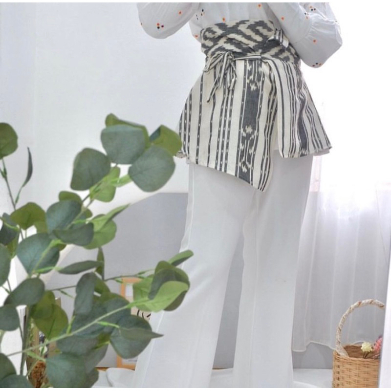 OBI TENUN IKAT TROSO / BELT TENUN / IKAT PINGGANG TENUN / OBI TENUN IKAT PINGGANG